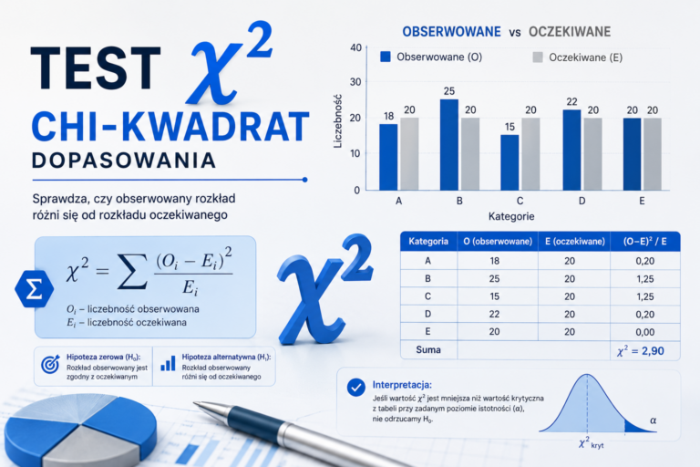 Test Chi Kwadrat | statystyka24.pl