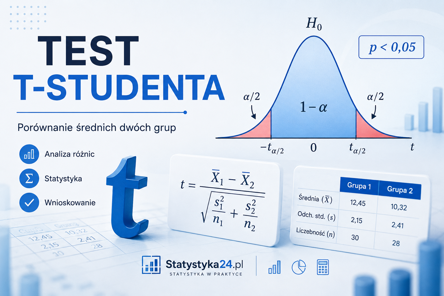 Statystyka24 | Testt-Stdenta